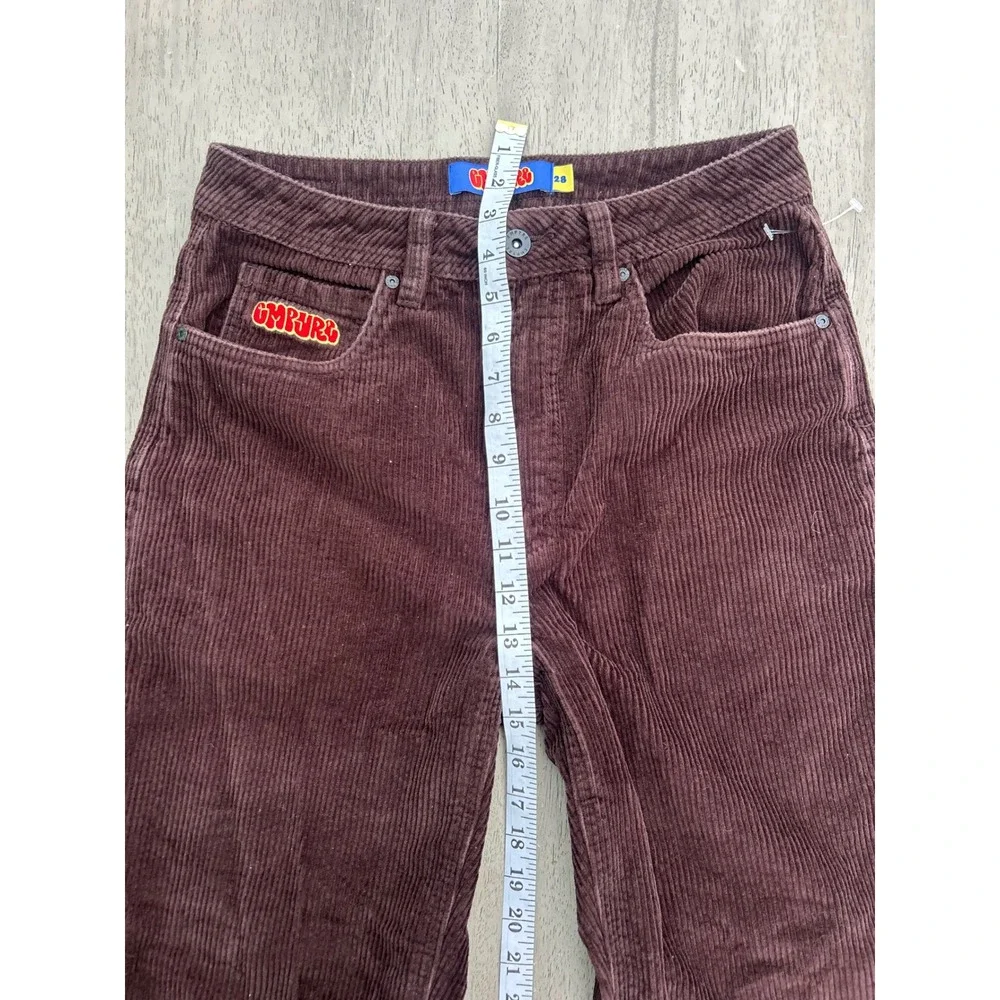 Empyre Relaxed Fit Corduroy Pants Mens 28 Brown Wide Wale Skate Trousers